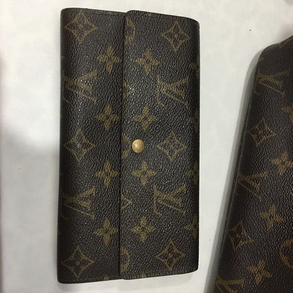 💎💯Authentic💯💎 set of Mono Neverfull MM and Sarah Long Wallet - Picture 13 of 17